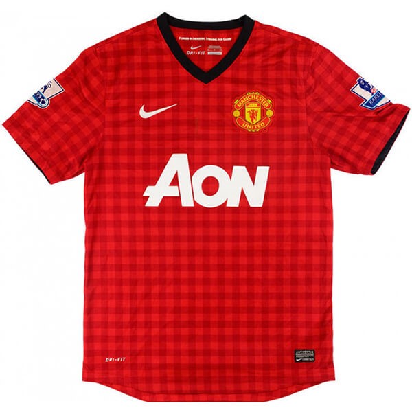 Tailandia Camiseta Manchester United 1st Retro 2012 2013 Rojo